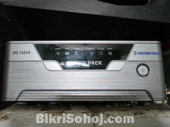 Rahimafrooz 700 VA IPS with 100 AH Battery